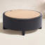 Rook Round Concrete Fire Pit Table with Lid-434165612-434165614