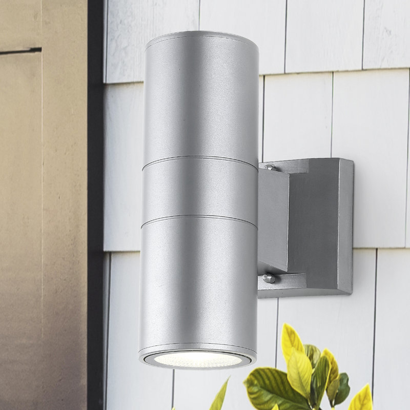 Schlenker LED Wall Light, Sliver