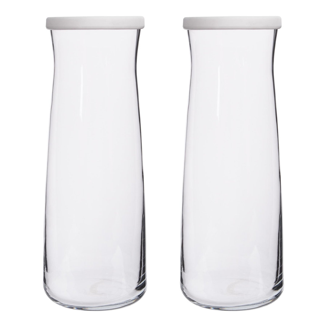 LAV - Vera Glass Carafes - 1.2L - White Lid