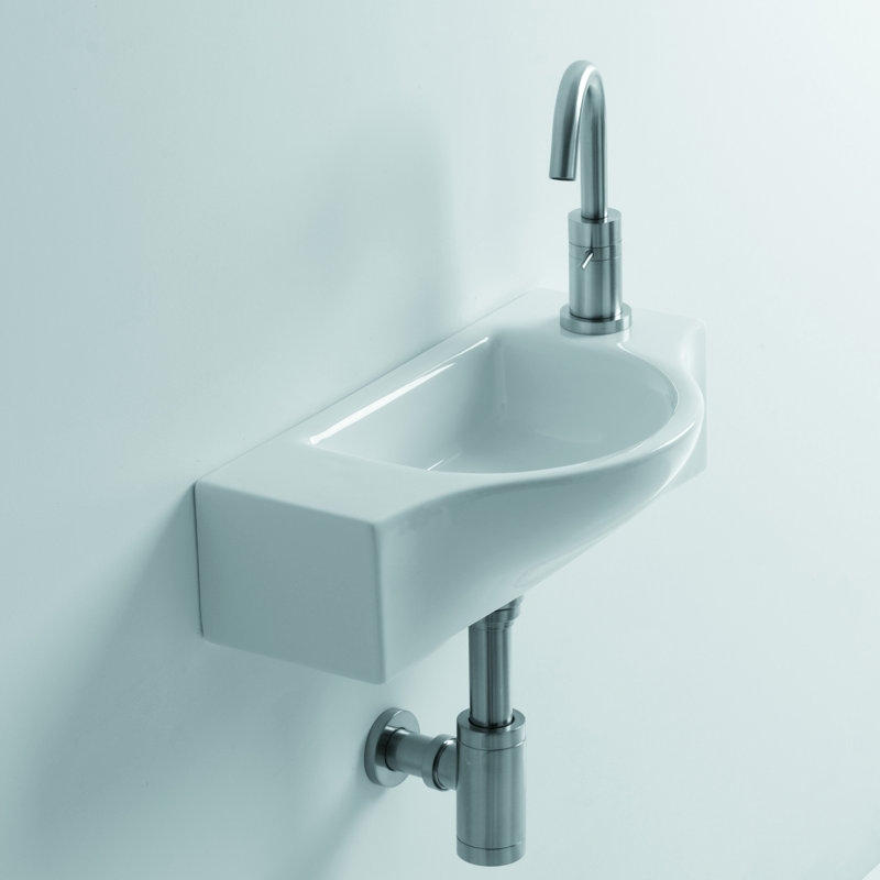 17.3'' L Bathroom Sink