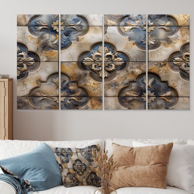 Gonzague - Abstract Tile Wall Decor Set