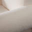 Chaise d'appoint Noa en sherpa ivoire