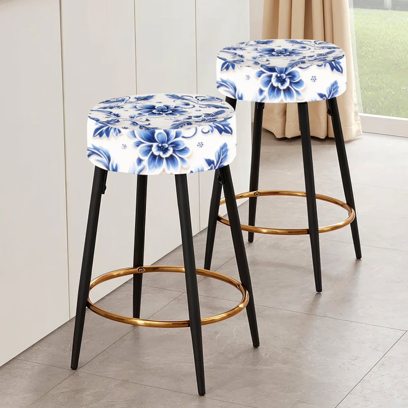 Ensemble de 2 tabourets de bar Cobalt