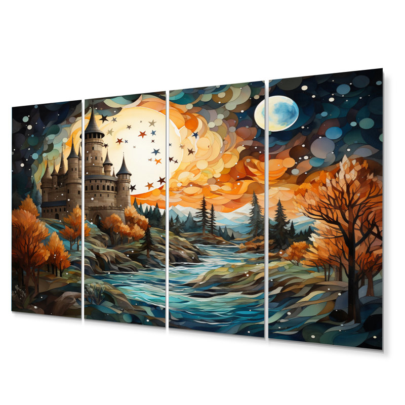 Rustic Buildings & Architecture Wall Decor on Metal