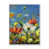 Toile à cadre flottant blanc