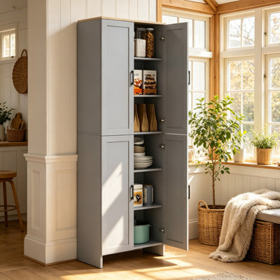 4 -Door Rectangle Accent Cabinet