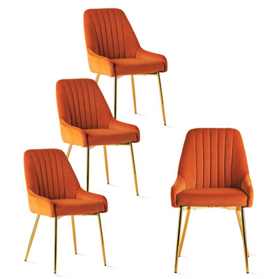 Maulsby Tufted Velvet Dining Chair