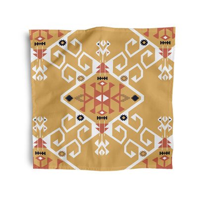 Vallelunga Polyester Geometric Square Napkin