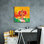 «Lakshimi» par Elena Ray, art mural sur toile