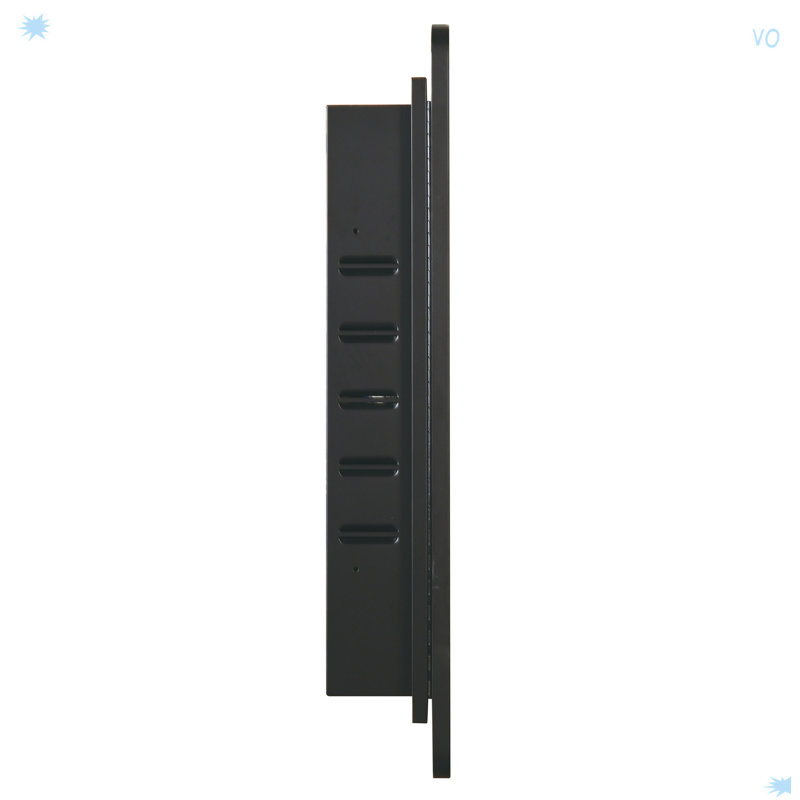 Armoire à miroir murale encastrée en métal, L 24,1 po