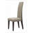 Darihanna Brown And Espresso Upholstered Microfiber Dining Side Chairs
