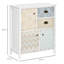 Drawer Table Sideboard Multi-Purpose Storage Chest Entryway Living Room Bedroom Furniture Organizer Unit