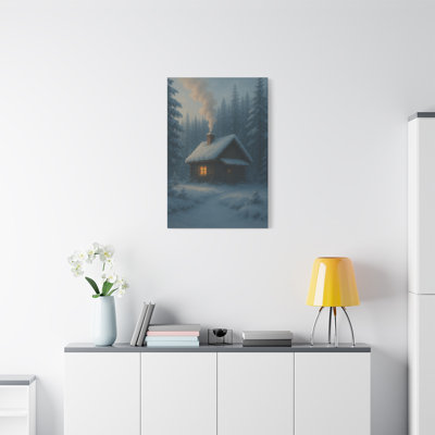 Apel Single Picture Frame Print on Canvas