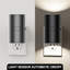 2 lumières veilleuses cylindriques 5000K