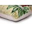 Coussin en velours de soie Safari