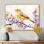 Oiseau chanteur dans le jardin III - oiseau, art mural-2096257549-1917557804-2096257555