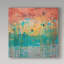 «Lithosphere Orange Blue Grey» par Jurica, reproduction d'art sur toile tendue-26855232