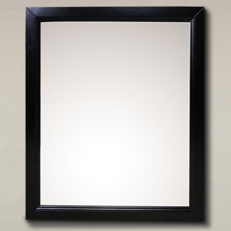 Brodench Rectangle Wall Mirror, Espresso