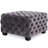 Modern Grey Velvet With Buttons And Durability, 29" Width X Depth 17.72" Height Button- In Grey, Home Addition, 29.37" 17.72