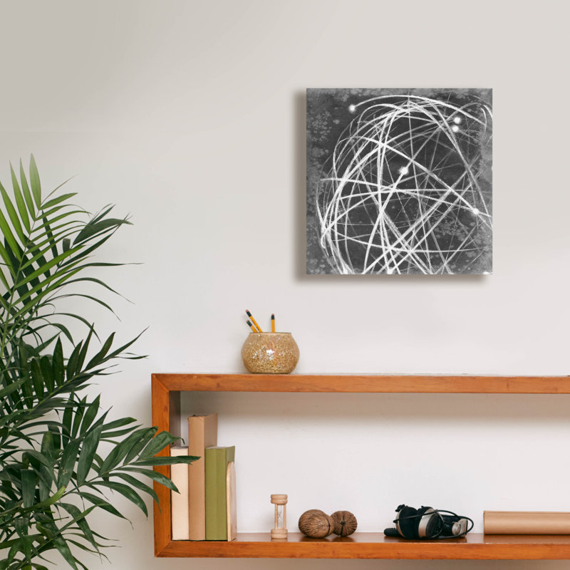«Interstellar 2» par Ethan Harper, art mural sur toile, H 12 po x l 12 po
