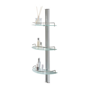 3 Piece Tiered Shelf with Adjustable Shelves
