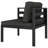 27.6" Wide Square Patio Sectional Set with Cushions