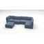 Canapé modulaire avec repose-pieds Dayman l 125 po-124360552