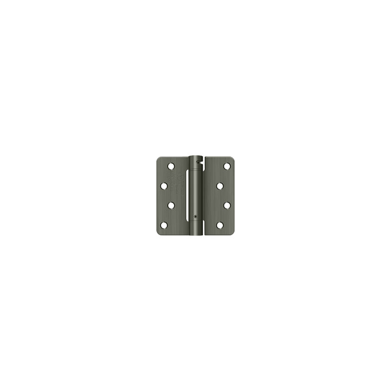 64'' x 64'' Steel Surface Mount Hinge, Antique Nickel