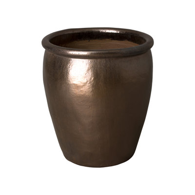 RND POT LG, METALLIC 29X33"H
