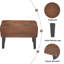 Repose-pieds avec rivets Mirod
