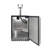 Kegco 24" Wide Dual Tap Stainless Steel Built-In Right Hinge Kegerator with Kit