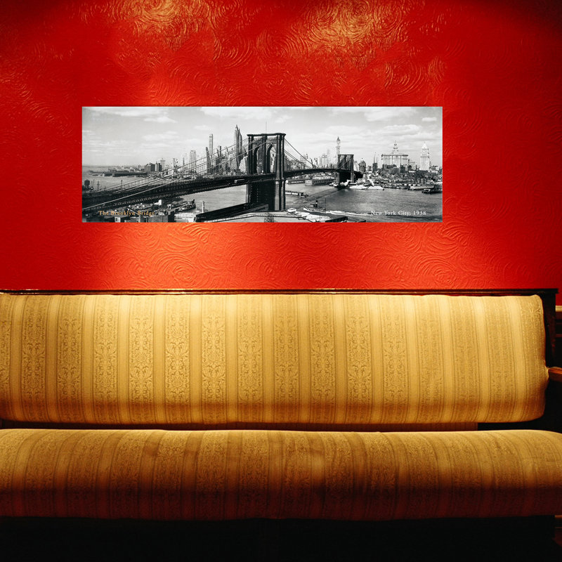 No Frame Panoramic Print on Wood