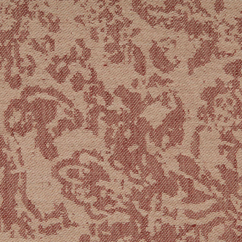 Aadison Floral Table Runner, 72" L x 13" D, Crimson/Khaki