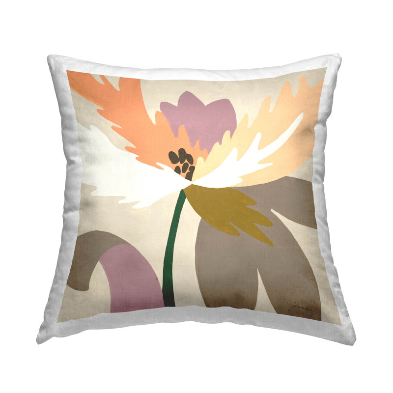 Polyester Throw Square Pillow Cover & Insert
