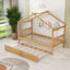 Lit de jour en bois avec lit gigogne simple, pieds et lattes-2080470900-2080470889