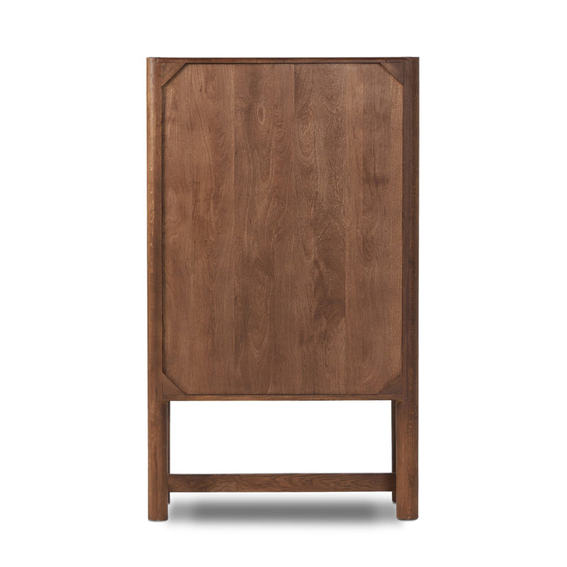 Ezri Cabinet-Black Oak, Brown