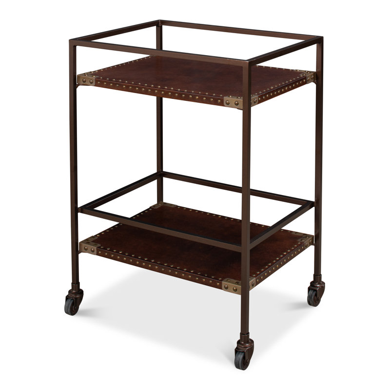 Industrial Bar Cart