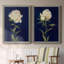 PRETTY AS A PEONY I - Ensemble de 2 reproductions de cadres photo sur toile-1201202720-1201202781