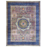 Mamluk One-of-a-Kind Rectangle 8' 11" x 12' 1" Area Rug