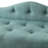 Bryson 42 In. Contemporary Style Blue Fabric Bench-2099373367