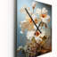 Horloge murale rétro Edin - Hibiscus-18722166