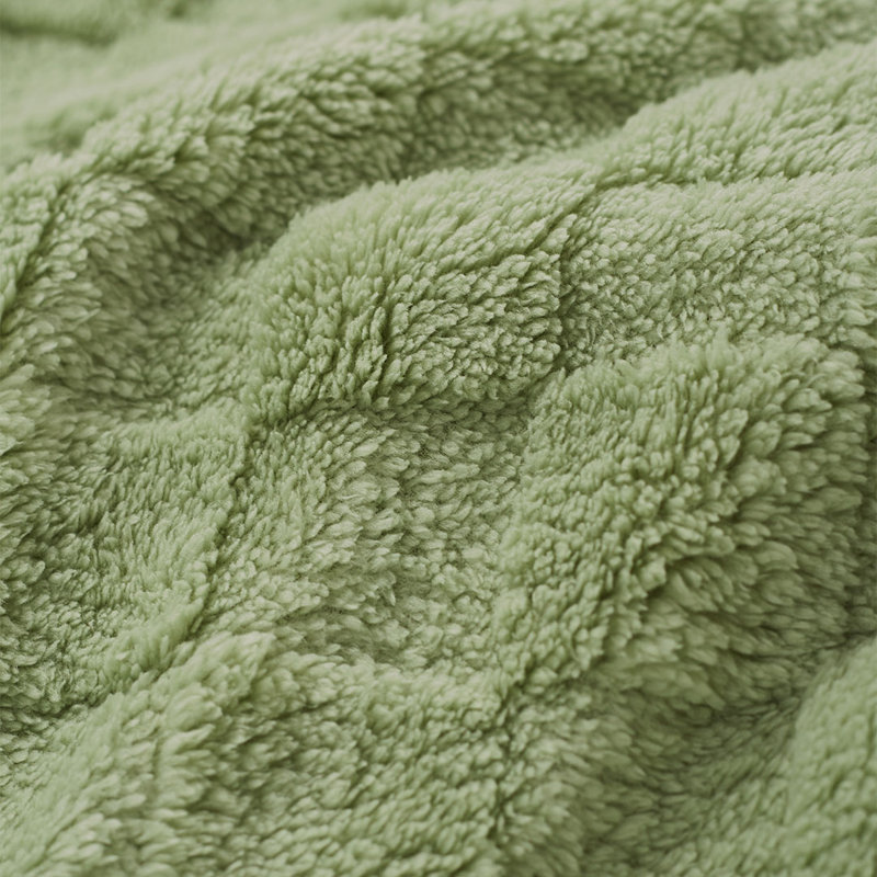 Machine Tufted Throw Blanket