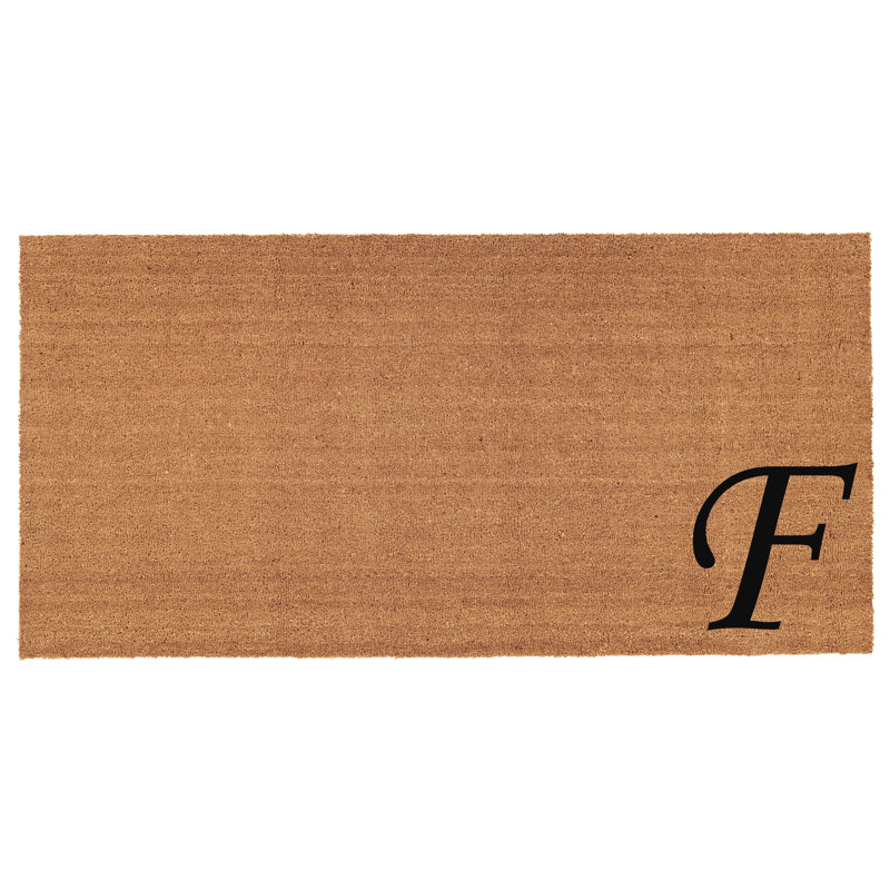 Tapis d'entrée antidérapant 30 po x 48 po, F