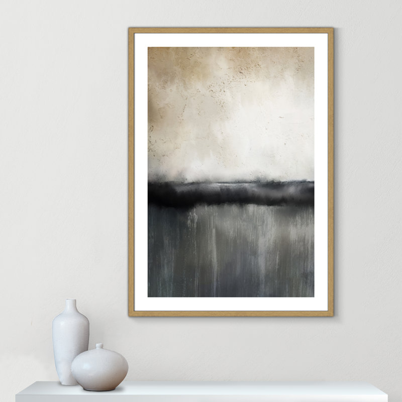 «Dorota Sunset» par Kimberly Allen, reproduction, Papier dans un cadre photo, H 41,5 po x l 29,5 po, Bois beige