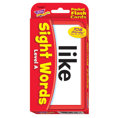 Pocket Sight Words A Flash Cards