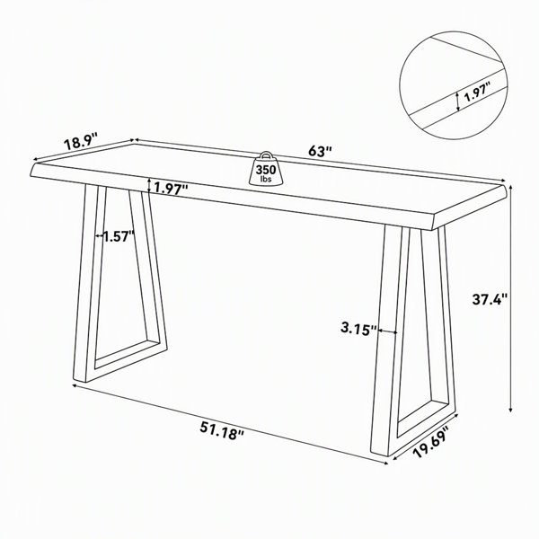 Dimensions du produit