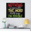 Nothing Is Impossible - Wrapped Canvas Print
