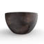 Baignoire de trempage autoportante de 67 po à surface solide ovale et autoportante en bronze foncé avec drain central 67 po-128555986