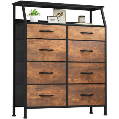 Borough 98Cm W 8-Drawer Chest Of Drawers