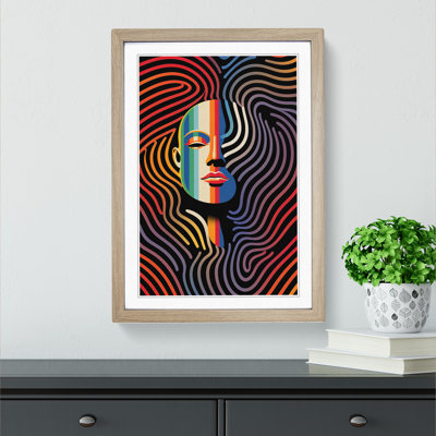 Male Op - Single Picture Frame Print on Wood